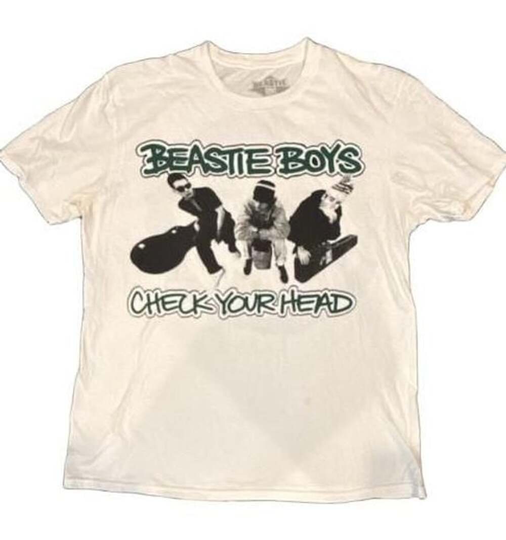 Beastie Boys Check Your Head Graphic T-Shirt Size Large White
